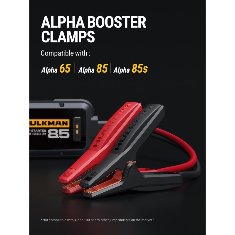 Hulkman Alpha Booster Clamps - Exclusive for Alpha 65/85/85S Jump