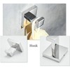 SHUNLI Chrome Bathroom Accessories Set - Hand Towel Rail Toilet