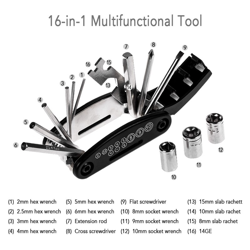 Bike Repair Tool Kits Bicycle Saddle Bag Cycle Seat Pack