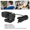 Computer Camera HD 1440p Noise Reduction USB Webcam with Mic