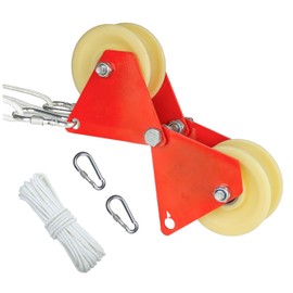 90 Degree Adjustable Corner Edge Protector | L Size(120 * 80mm), Lifting Pulley System Around Corner, Rope Block and Tackle Pulley System for Lifting Heavy Objects