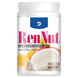RENNUT, alto contenido de nutrientes esenciales, calorías y prebióticos. FRUTAS TROPICALES