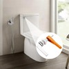 GIONAR Toilet Flush Handle Replacement, Universal Alloy Toilet Flush Lever,