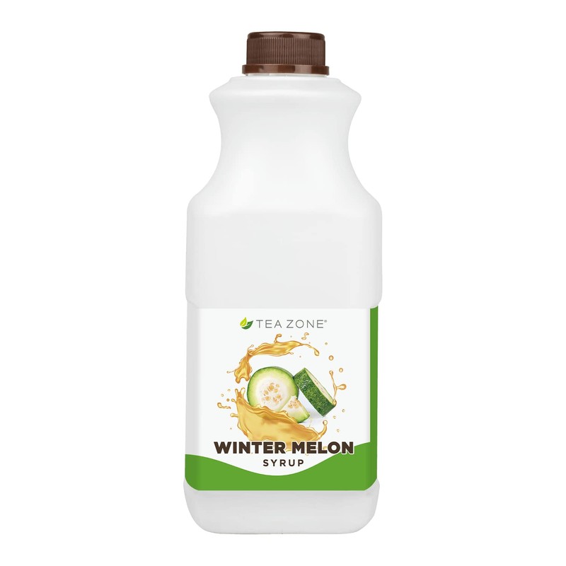 Tea Zone J1095 64 fl. oz Winter Melon Syrup for