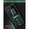 Laser Rangefinder 120 m, Ogeto Laser Rangefinder with LCD Backlight,