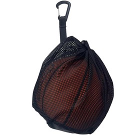 GXGM Ball Bag, Backpack Portable Ball Net, Basketball Bag, Basketball Net Bag, Ball Net 1 Ball, Football Backpack, Basketball Accessories, Net Bag for Football, Tennis, Children, Adults, a