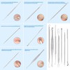 Nivofu 7Pcs Blackhead Remover Kit, Herramientas de Eliminación de Puntos