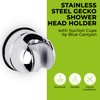 Blue Canyon Gecko Tilting Shower Head Holder, Shower Caddy with