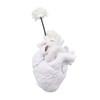 Creative Anatomical Heart Vases Resin Sculpture Heart Shaped Art Flower