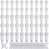 FKKFSS70PCS Non-Marking Hard Wall Picture Hooks, Multi-Size Multi-Purpose Picture Hooks,