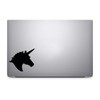 Bargain Max Decals Unicorn Head Silhouette Decal Notebook Car Laptop