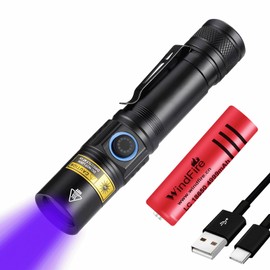 GRABOYY Rechargeable Blood Tracking Light for Hunting, LED Flashlight for Blood Trails, Night Hunting Gear, Blood Finder Flashlight, Perfect for Hunters (Blood Detection Light)