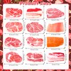 Pancake Sticky Notes - Novelty Meat Shape Memo Notes Set
