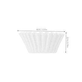 Cabilock 1000pcs Standard Paper Muffin Baking Cups 2.36 Inch Christmas Baking Supplies Food Grade Cupcake Liners Bulk Pack
