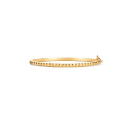 PAVOI 14K Yellow Gold Plated Stackable Bangle Bracelet for Women | Statement Jewelry Dainty Cuff Bracelets