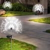 Solar Fireworks Lights tree, 2 Pack upgrade 8 Flash Modes