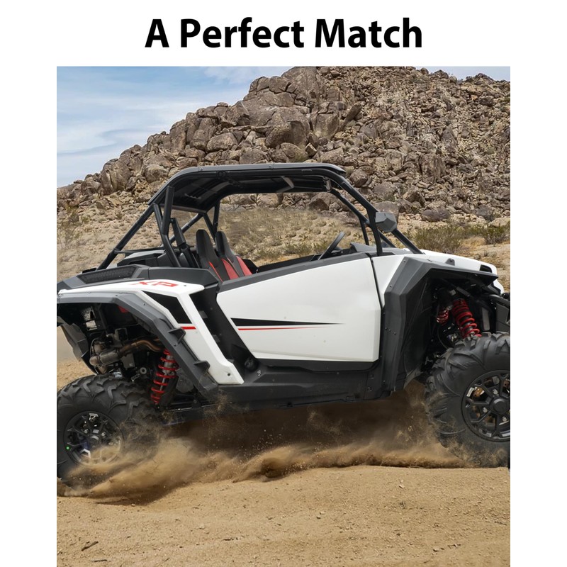 SAUTVS Aluminum Intake Grill Covers for Polaris RZR XP/XP 4