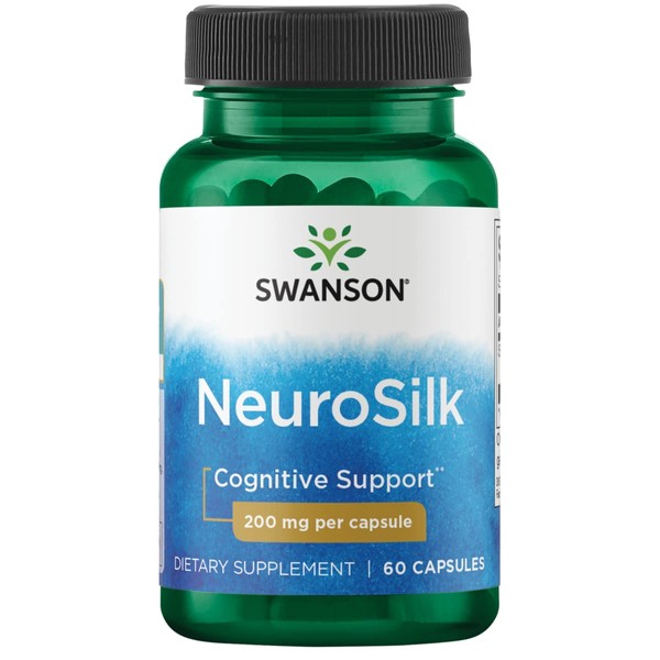 Swanson Neurosilk 200 mg 60 Caps