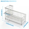 Cisily Stainless Steel Sponge Holder for Kitchen Sink with Towel