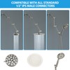 Lordear Shower Arm Extension 16 Inch Foldable Shower Head Extension