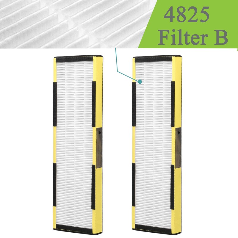 2 Pack Replacement FLT4825 Filter B with 10 Pack Carbon