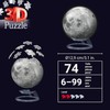 Ravensburger - Puzzle 3d Luna Glow In The Dark |