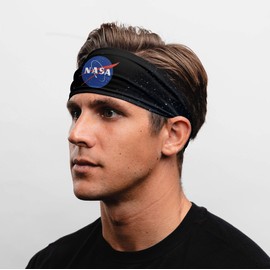 Suddora NASA Tapered Headband - for Workout, Sports, and NASA Event Accessories
