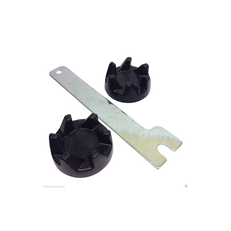 LKS Replacement Blender Rubber Clutch Couplers (2) and A Spindle