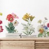Fujitoya Flower Wall Sticker Large Wall Sticker Stylish Removable Decorative