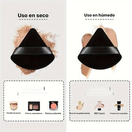 Set de Brochas de Maquillaje Profesional 47 Piezas, 25 Brochas de Maquillaje Profesional y 21 Esponja de maquillaje, con Estuche de Tela Elegante Negro y Dorado