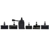 findmall 6Pcs AXA 250-111 Wedge Type Tool Post Set Quick