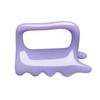 Double Push Massager, Non Slip, Unisex, Purple with Handle, Easy
