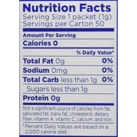 Equal Sugar Packets 1.75 oz (50 ct)