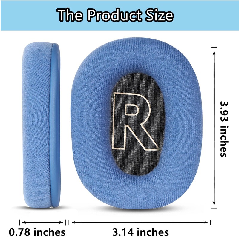 TaiZiChangQin Replacement Ear Pads Compatible with Sony MDR-7506 MDR-V6 WH-L600