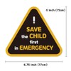 [Daon] Baby on Board Car Sticker - 4packs, Reflective Waterproof