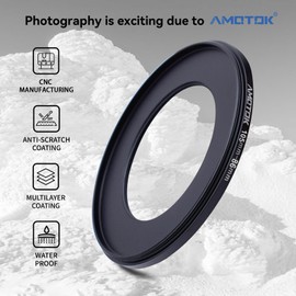 105mm Lens to 86mm Camera Lens Adapter,105mm-86mm Filter Step-Down Ring,Compatible All 86mm Filter Accessory.Made from CNC Machined