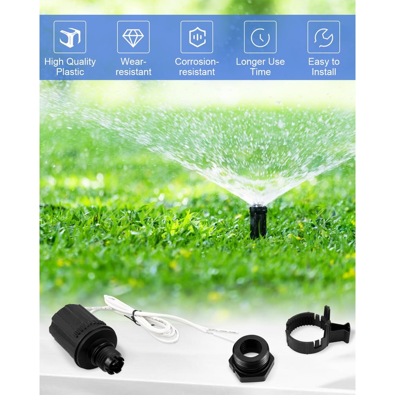 2Pack Solenoid Repair Kit Fit for HydroRain Rain Bird Sprinkler