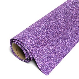 Siser Glitter HTV Rollo de vinilo de transferencia de calor para planchar en vinilo (Lilac)