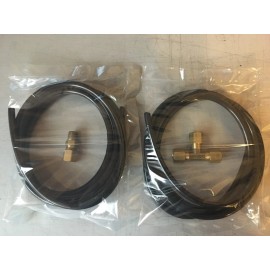 Boost Bottle Industries Style 1 - Nitrous Purge Kit Dual line High Flow Monster Black Line