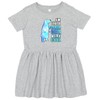 inktastic Funny Polar Bear Outfit Toddler Dress 4T Heather Grey