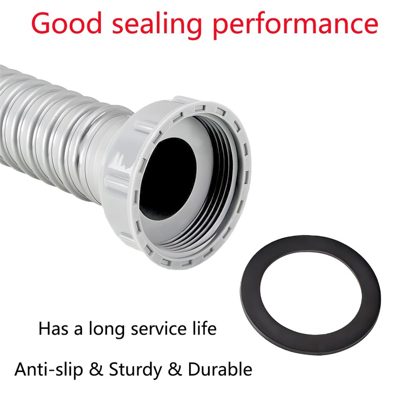 Qrity Pack of 6 O-Ring Sealing Rubber, Kitchen Sink Snap