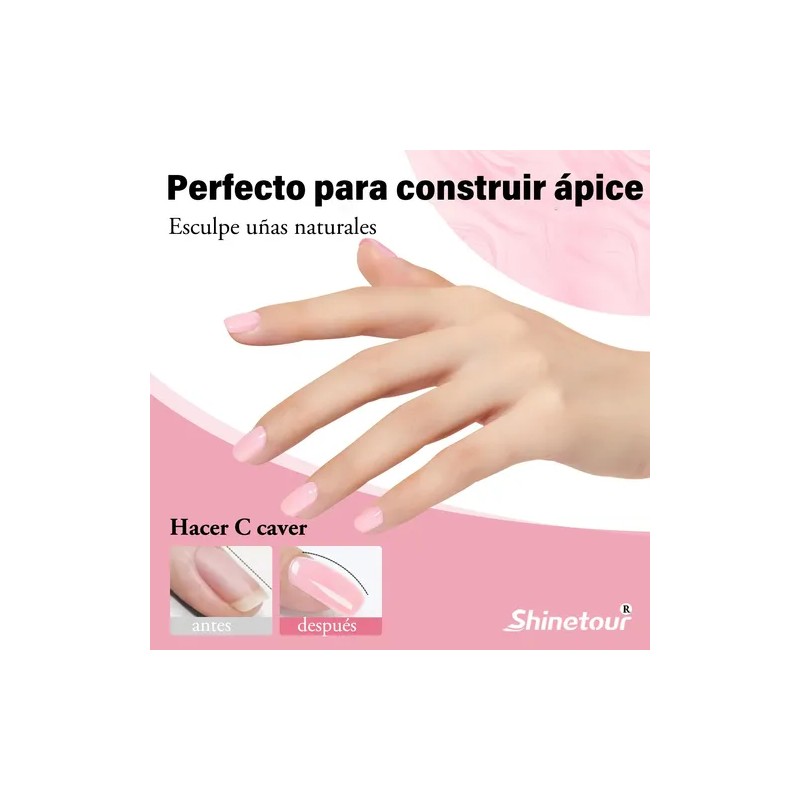 Gel De Uñas Multifuncional Para Base Construccion Extension