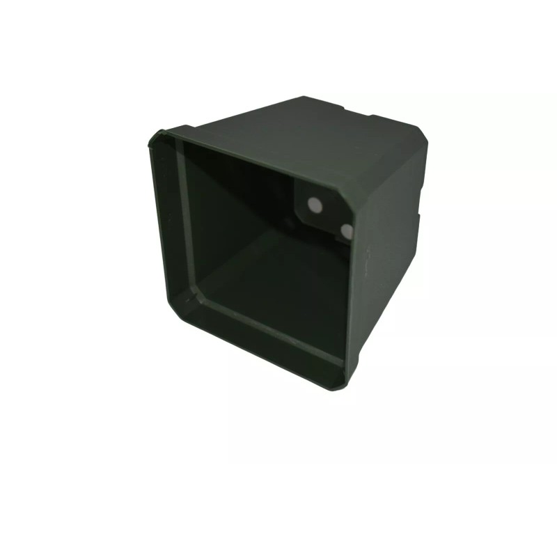 Dillen 3.875 inch Square Green Firm Nursery Pots - SET