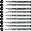 Willingood Fineliner Pigment Liner Set [9 Pieces] with 8 Line