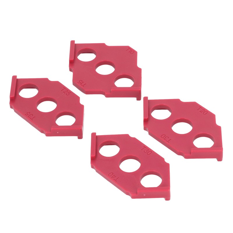 4PCS C Corner Templates Woodworking Router Trimmer Template Straight Bevel