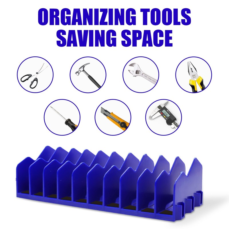 Eikovia Plier Orgainzer, 2 Pack ​Pliers Orgainzer Rack, 20 Slots
