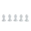 10pcs Hearing Amplifier Dome Silicone Ear Tip Earplug Replacement Accessory