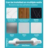 LORESJOY Bath Handle, Handle Bars, Shower Handle, No Drilling, Max