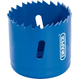 Draper 41083 Expert HSS Bi-Metal Holesaw Blade, 57mm, Blue