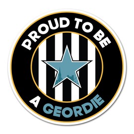 2 x 10cm Geordie Vinyl Stickers - Newcastle Upon Tyne Slang England Flag English Travel Football Patriotic Scrapbook Sticker #82542